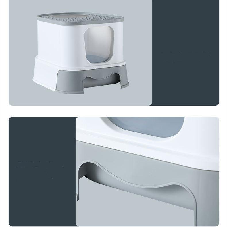 Kattlåda med Stänkskydd – Stilren och praktisk