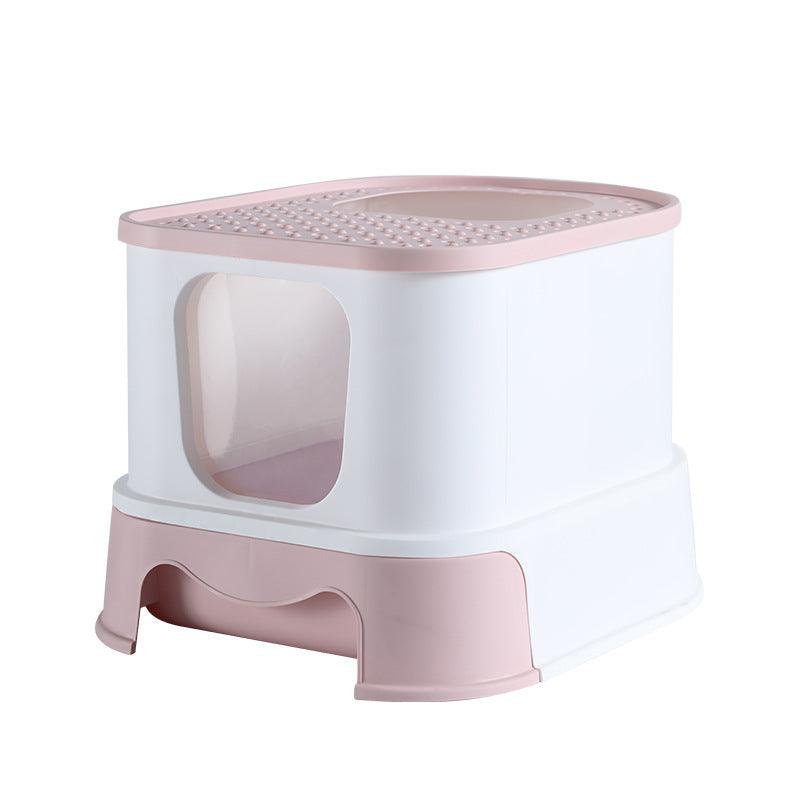 Kattlåda med Stänkskydd – Stilren och praktisk