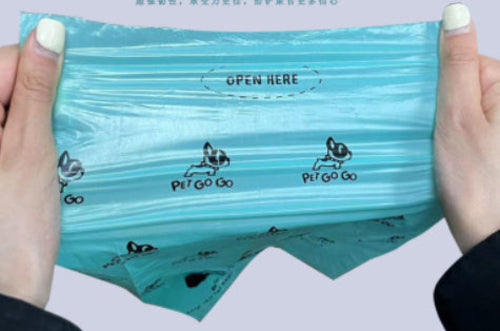 Hundbajs-plockare med inbyggd bajspåse